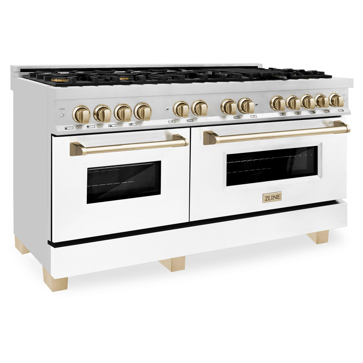 ZLINE RAZ-WM-60-G Dual Fuel Range in Stainless Steel - image 2