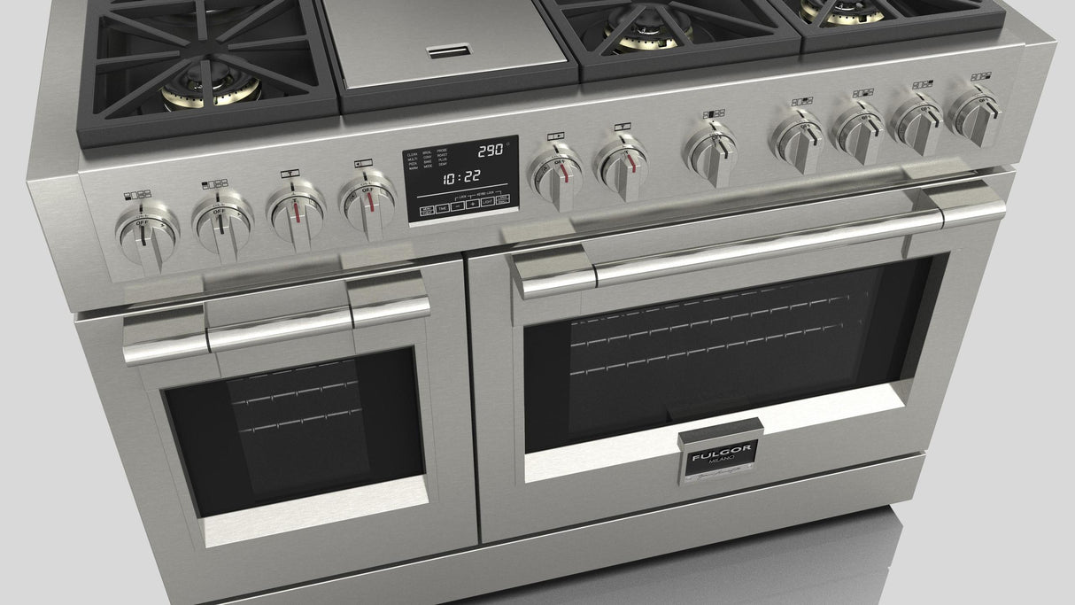 48" DUAL FUEL PRO RANGE - (F6PDF486GS1)