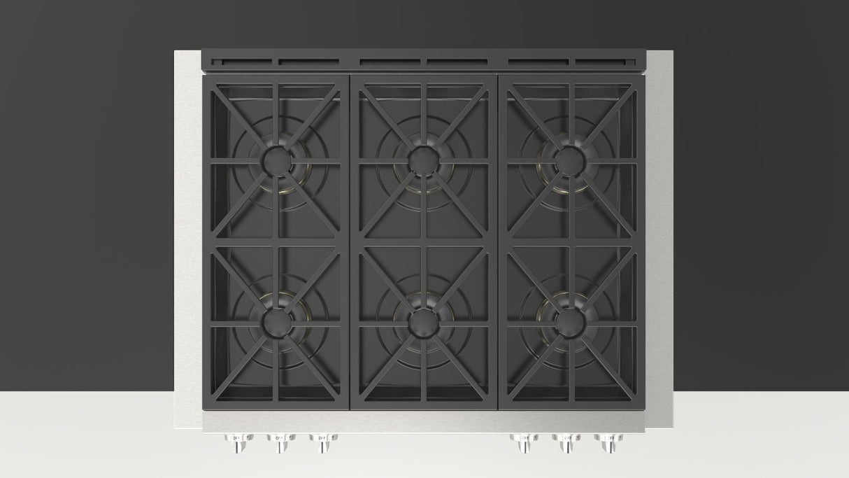 36" PRO GAS RANGE TOP - (F6GRT366S1)