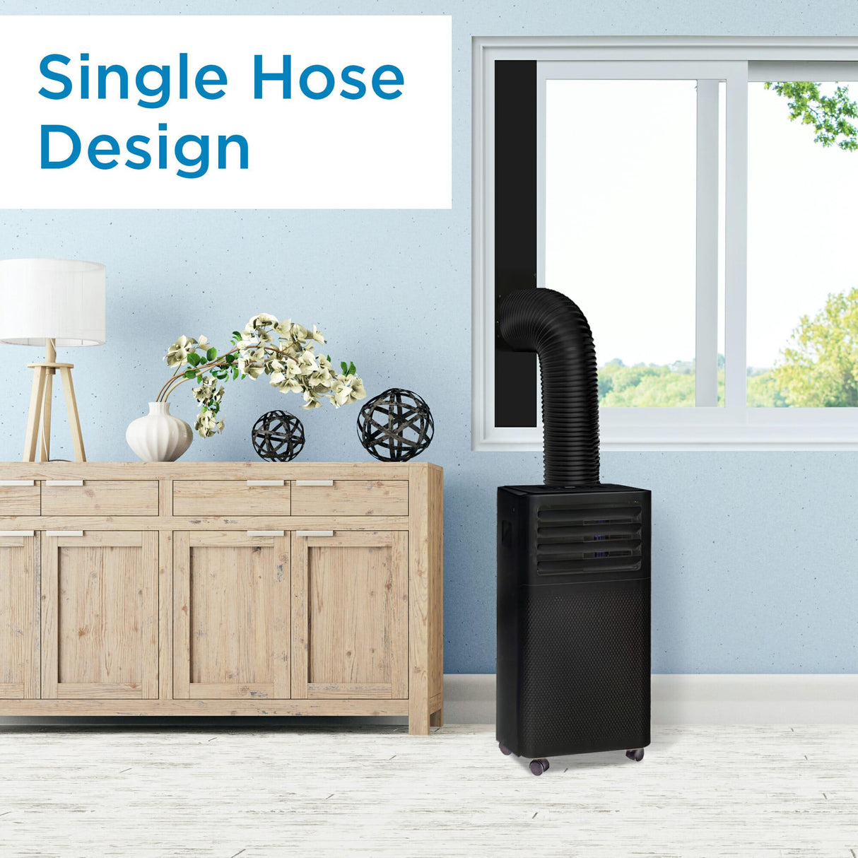 Danby 7,500 BTU (5,000 SACC) Portable Air Conditioner in Black - (DPA050E2BDB6)