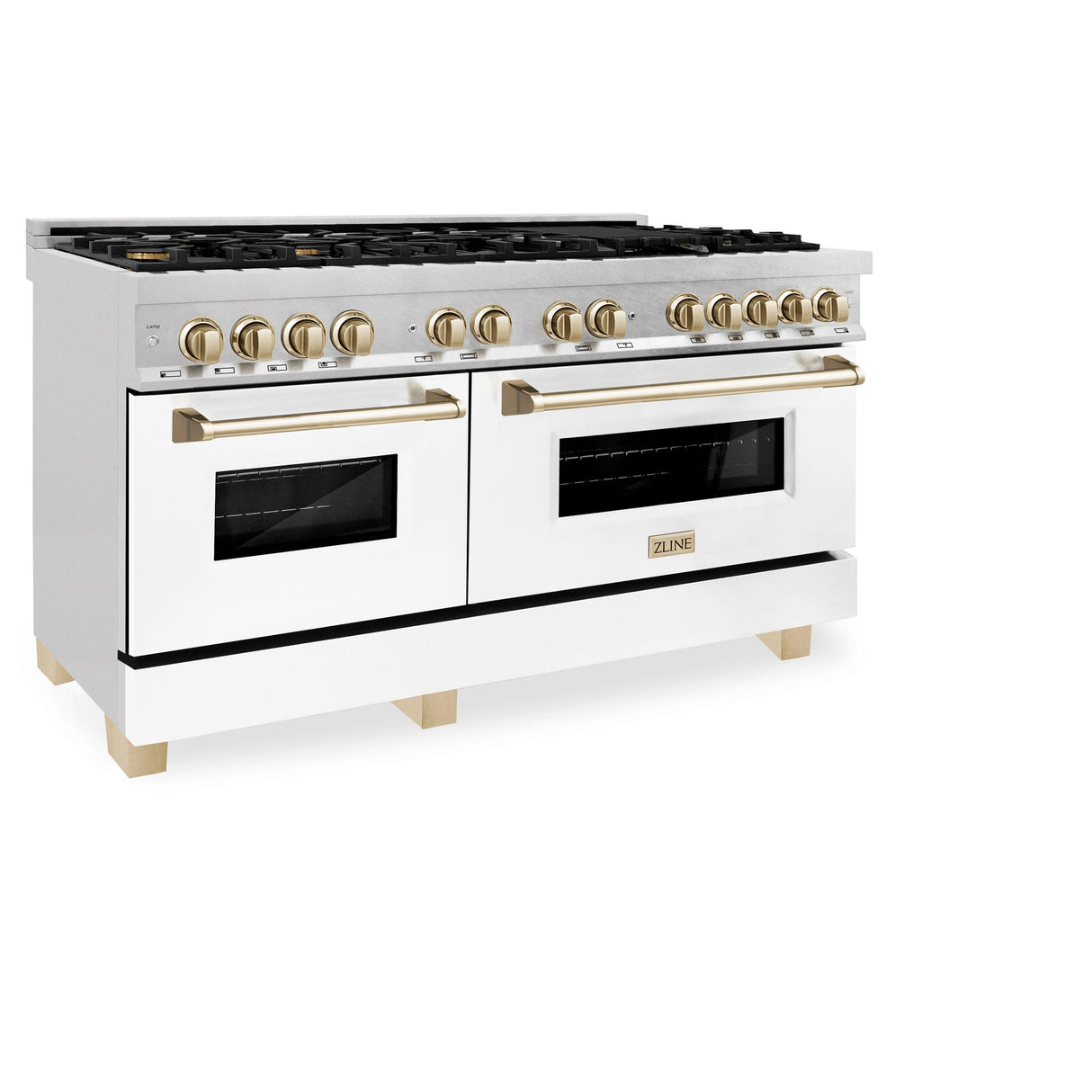 ZLINE RASZ-WM-60-G Dual Fuel Range in DuraSnow Stainless Steel - image 3