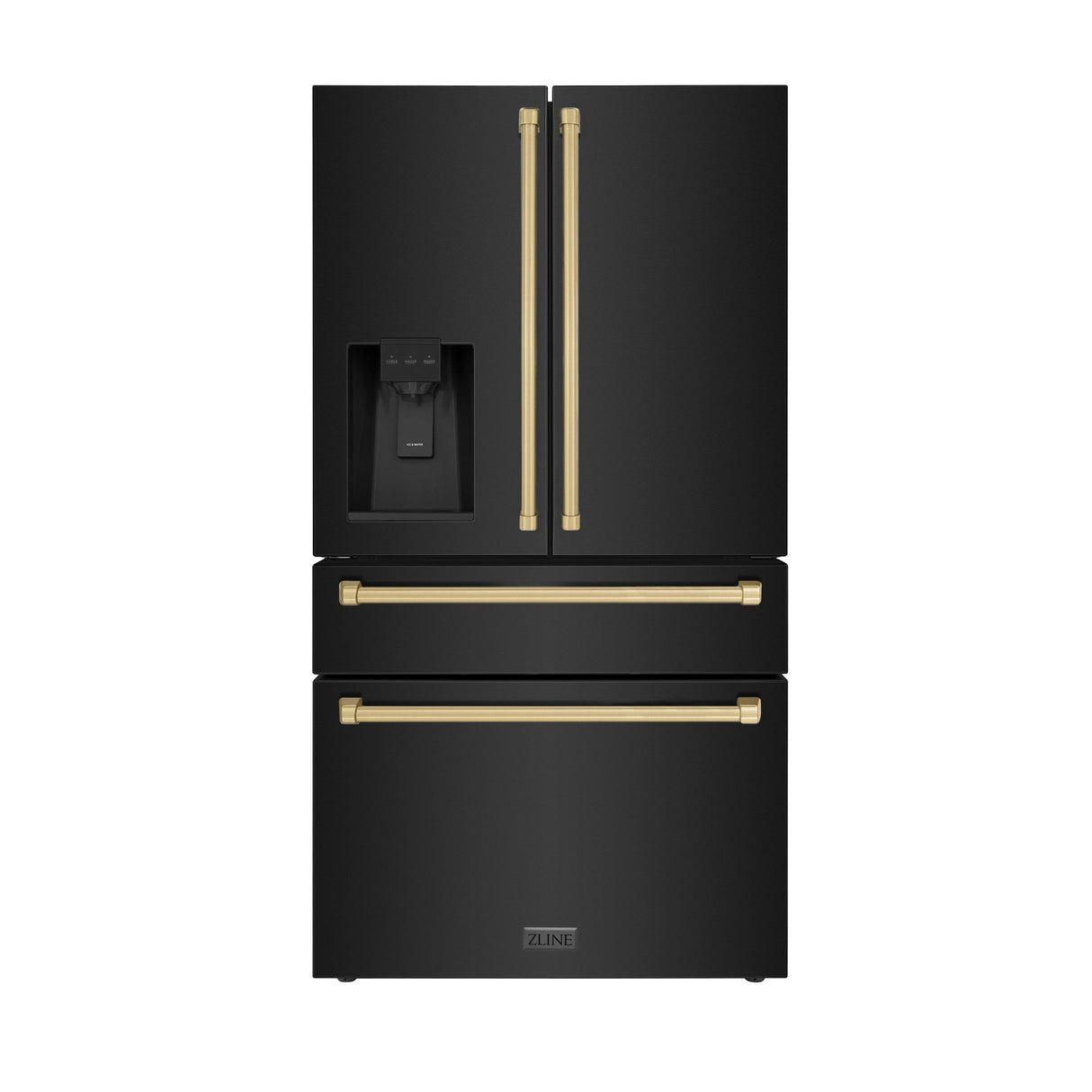 ZLINE RFMZ-W-36-BS-CB French Door Refrigerator in Stainless Steel - image 1