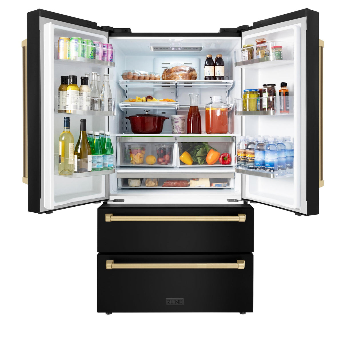 ZLINE RFMZ-36-BS-CB French Door Refrigerator in Stainless Steel - image 3