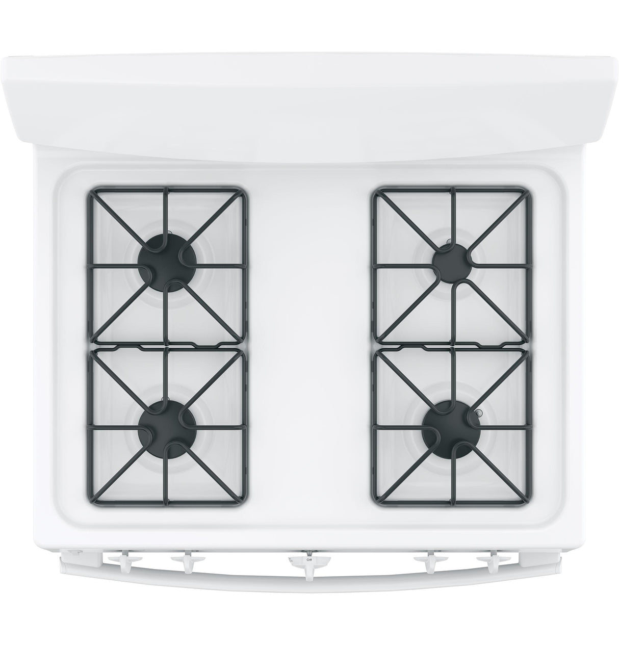 GE JGBS10DEMWW - 30 in. 4.8 cu. ft. Gas Range with 4 Sealed Burners - White