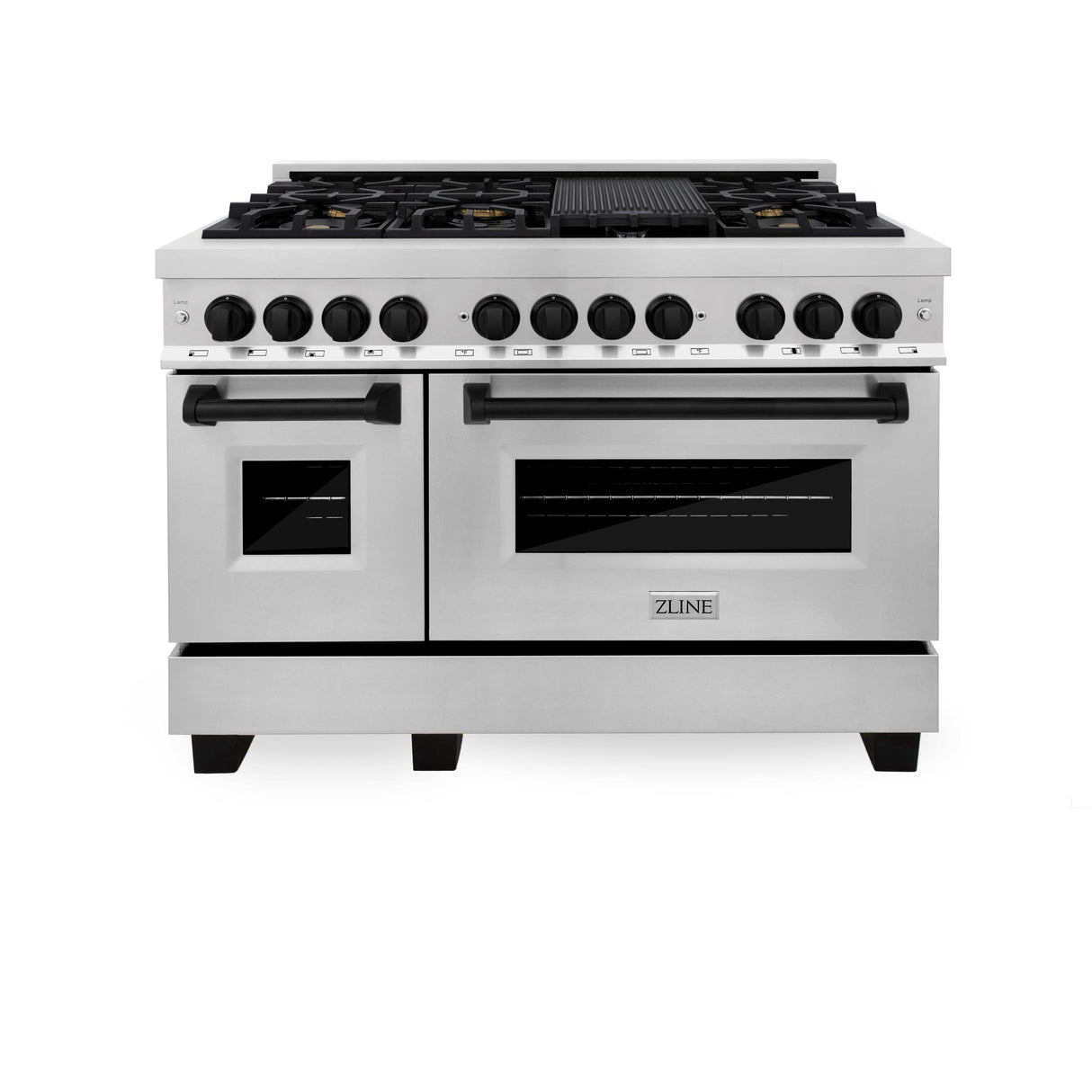 ZLINE RAZ-48-MB Dual Fuel Range in Stainless Steel - image 1