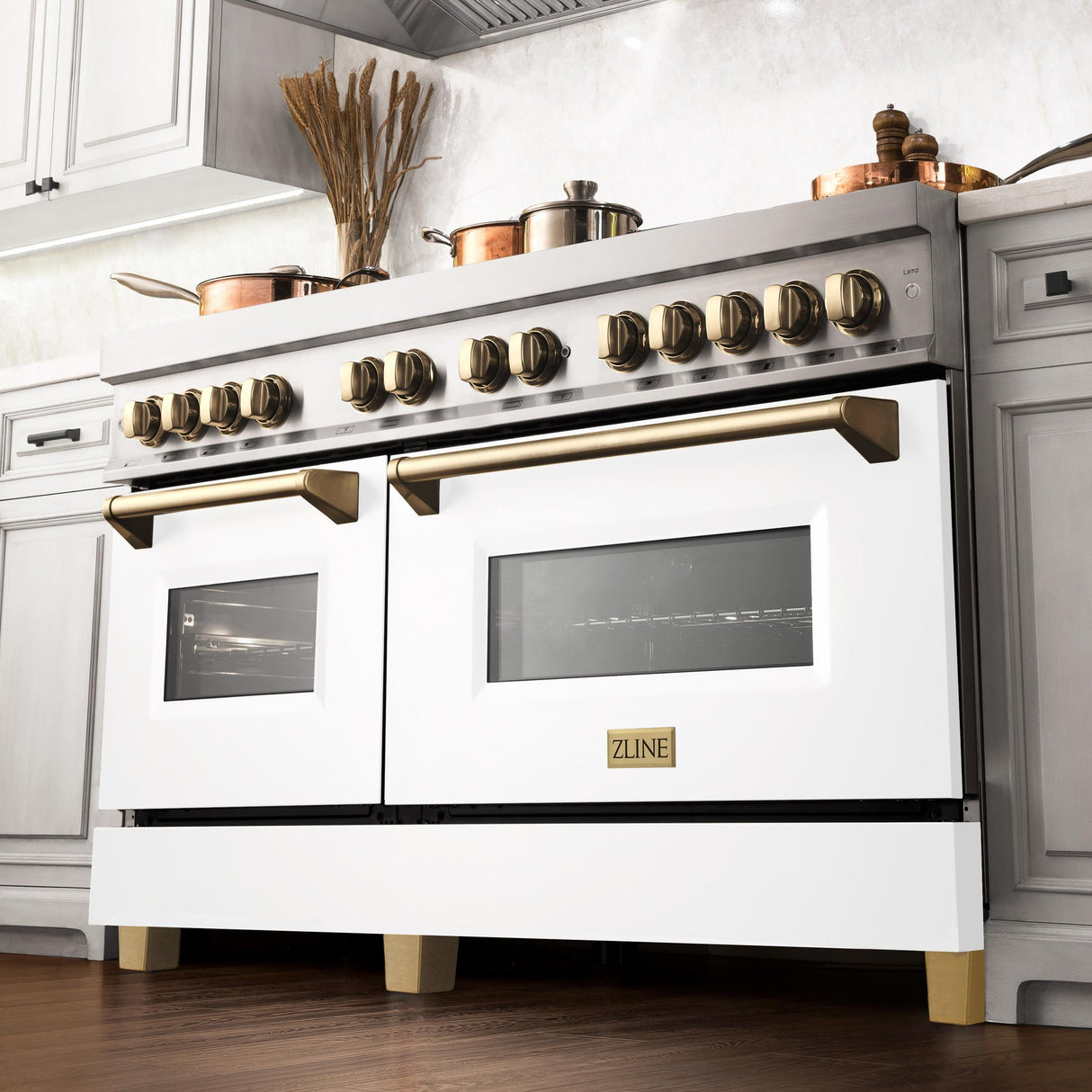 ZLINE RAZ-WM-60-G Dual Fuel Range in Stainless Steel - image 9