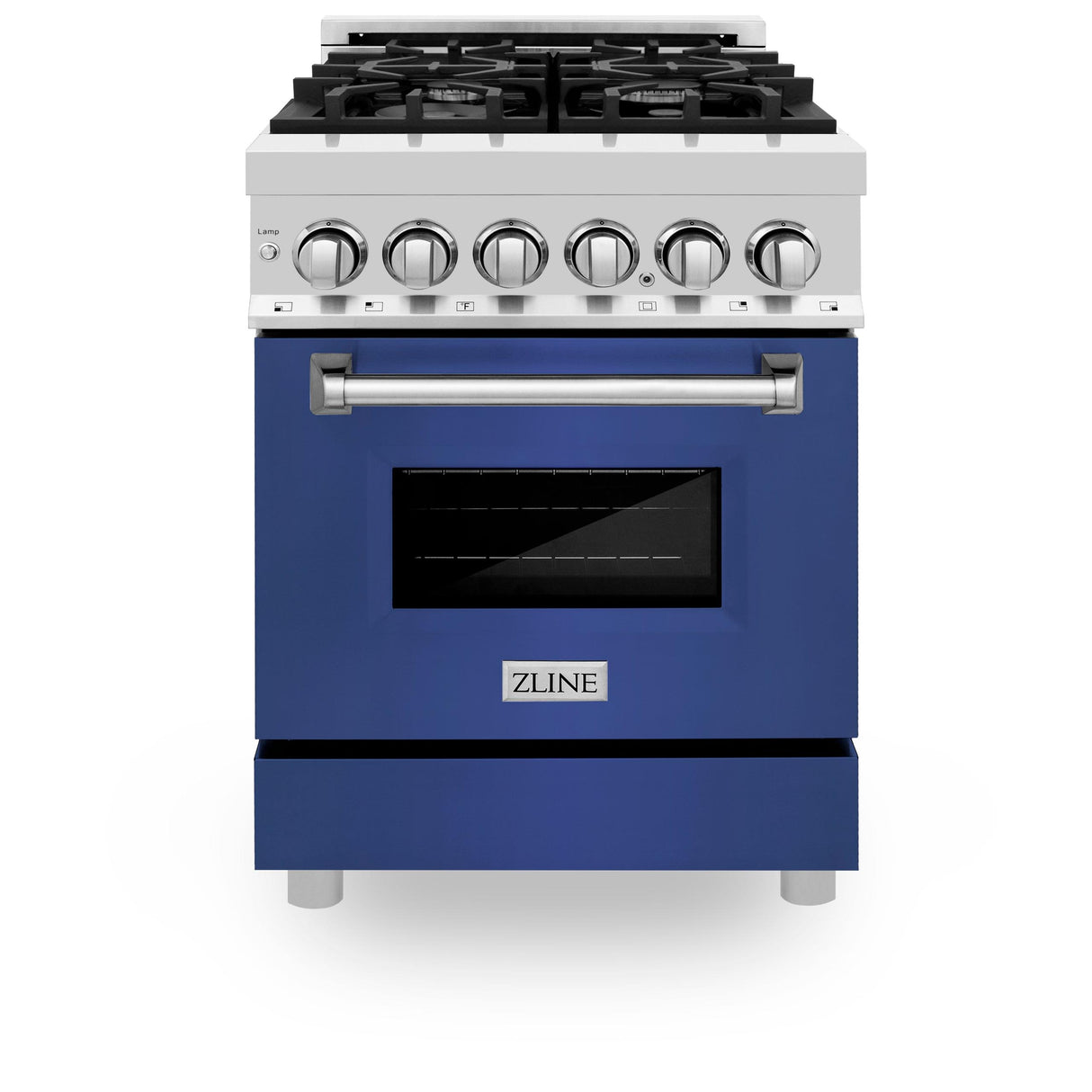 ZLINE RABM24 Dual Fuel Range in Blue - image 1