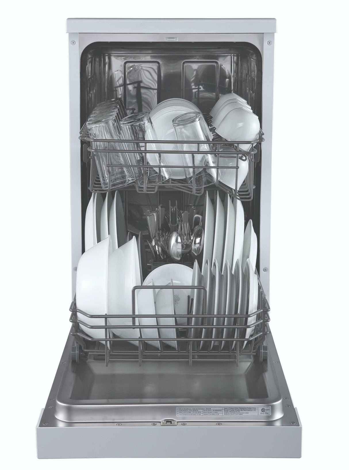 Danby 18" Wide Portable Dishwasher in White - (DDW1805EWP)