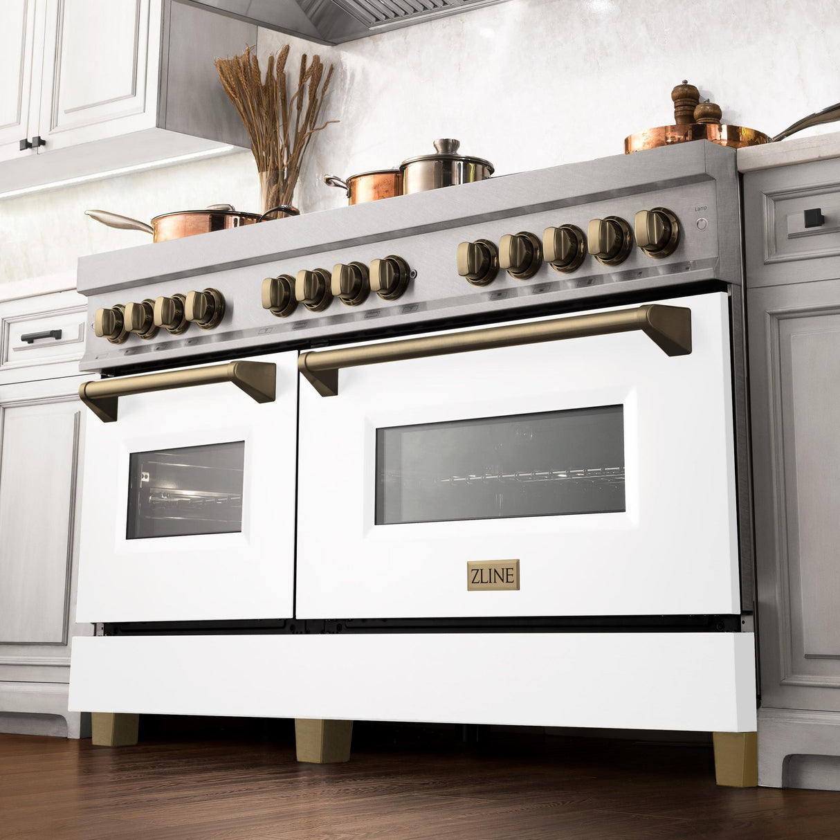 ZLINE RASZ-WM-60-CB Dual Fuel Range in DuraSnow Stainless Steel - image 12