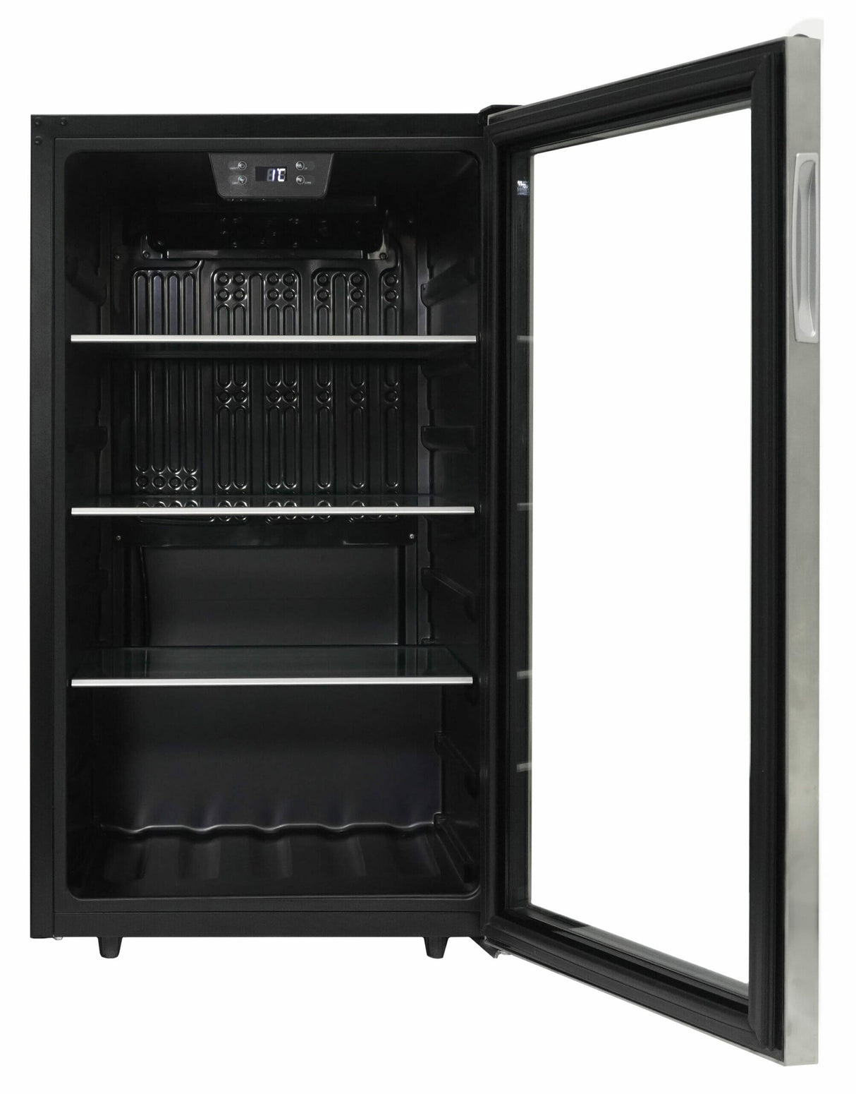 Danby 4.5 cu. ft. Free-Standing Beverage Center in Stainless Steel - (DBC045L1SS)