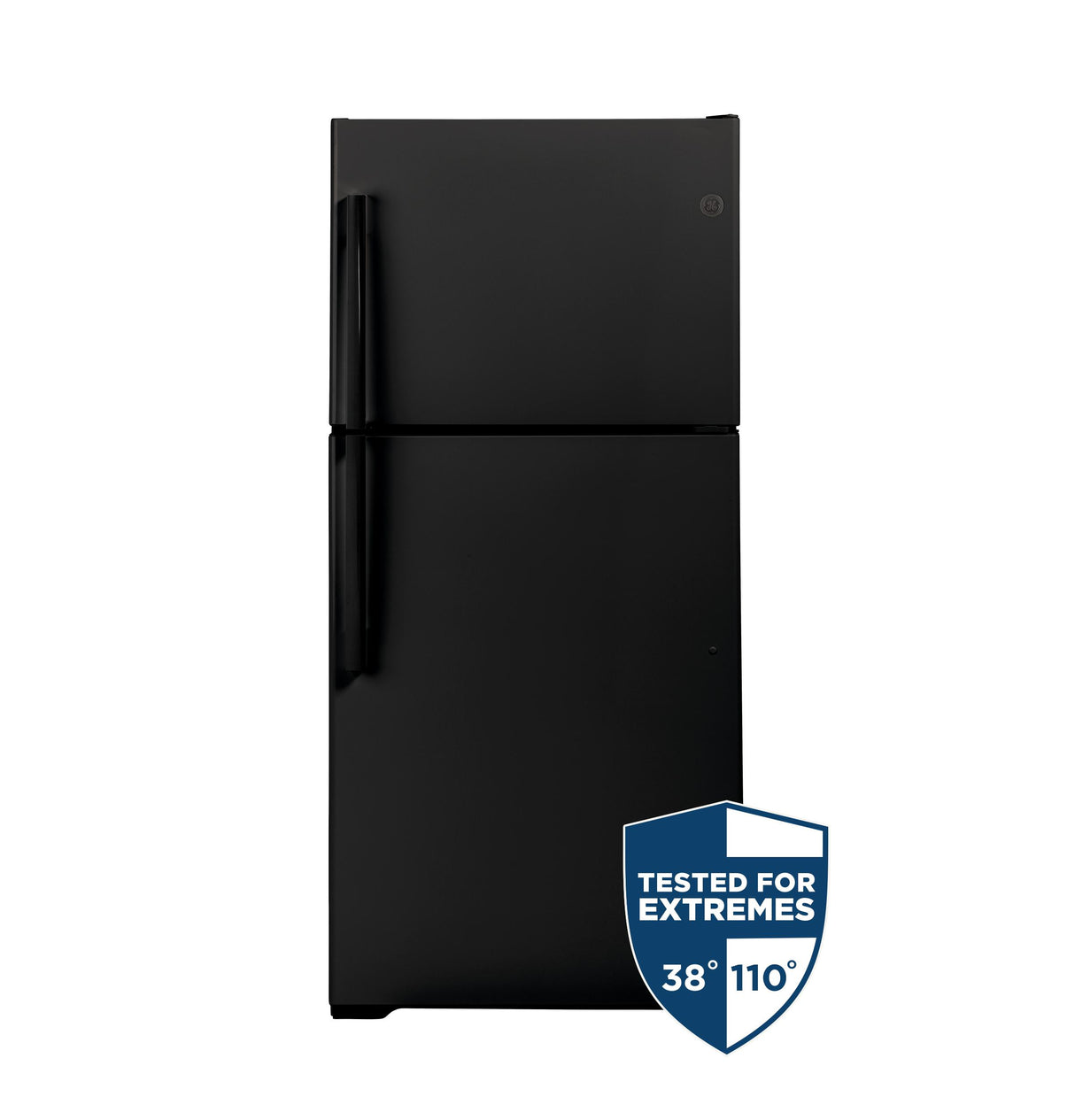 GE GTS19KGNRBB - 30 in. 19.2 Cu. Ft. Garage Ready Top-Freezer Refrigerator - Black