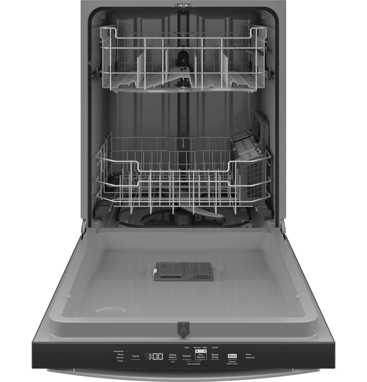GE GDT550PYRFS - 24 in. Top Control Flush-Mount Dishwasher with 52 dBa Sound Level & Dry Boost - Fingerprint Resistant Stainless
