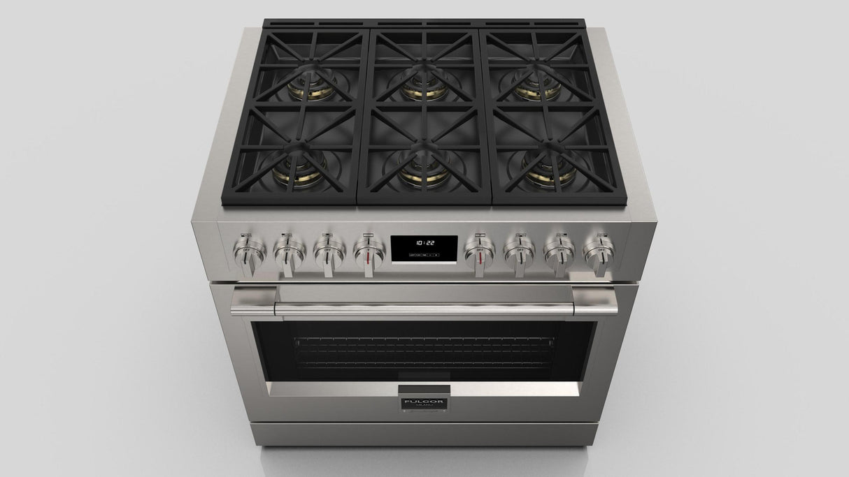 36" ALL GAS PRO RANGE - (F6PGR366S2)