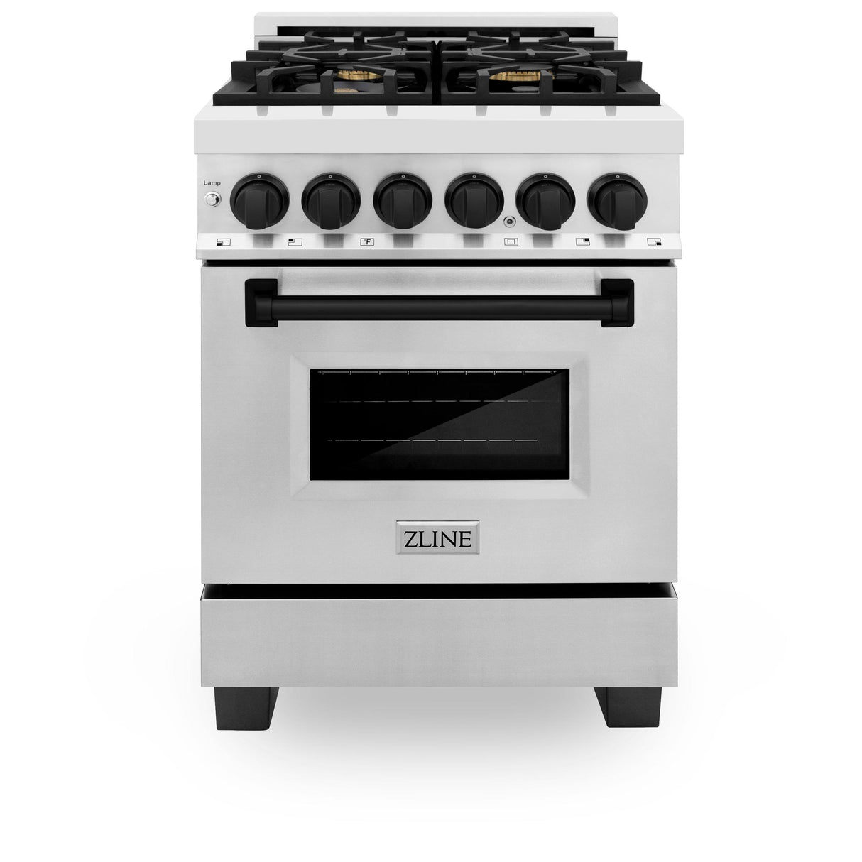 ZLINE RAZ-30-MB Dual Fuel Range in Stainless Steel - image 1