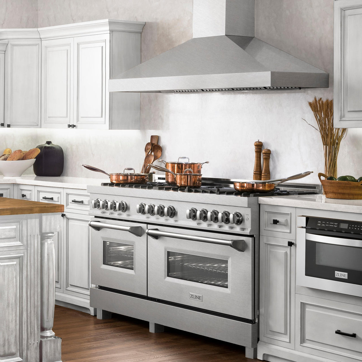 ZLINE RAS-WM-60 Dual Fuel Range in DuraSnow Stainless Steel - image 30