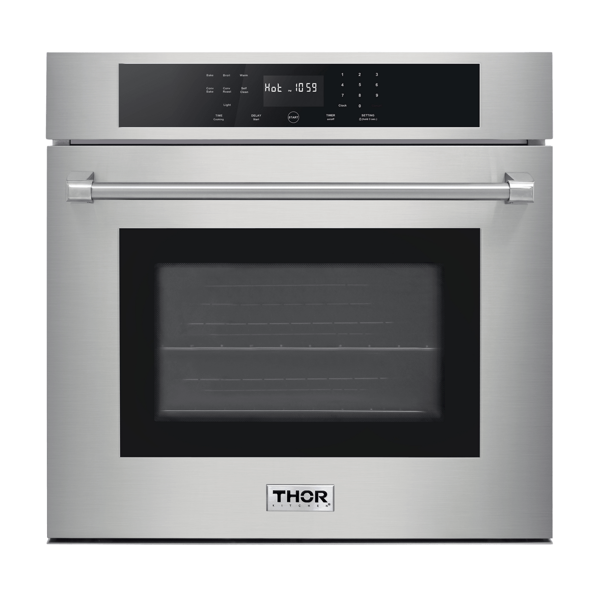 Thor Kitchen 30 Inch Professional Self-cleaning Electric Wall Oven - Model Hew3001 - (HEW3001) - THOR KITCHEN