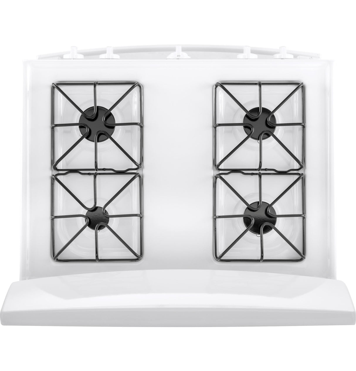 GE JGBS30DEKWW - 30 in. 4.8 cu. ft. Gas Range with 4 Sealed Burners - White