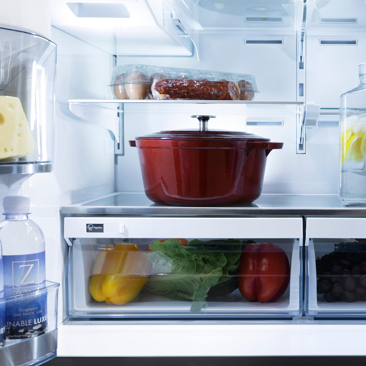ZLINE RFMZ-W-36-BS-CB French Door Refrigerator in Stainless Steel - image 6