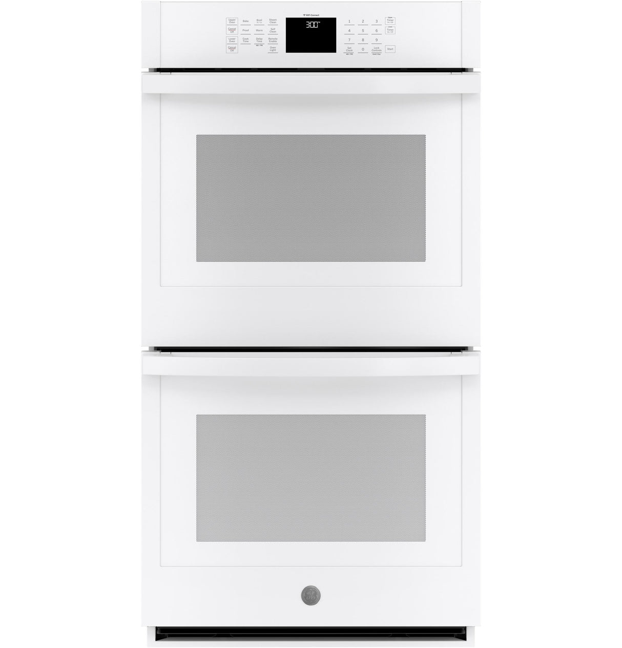 GE JKD3000DNWW - 27" Smart Built-In Double Wall Oven - White