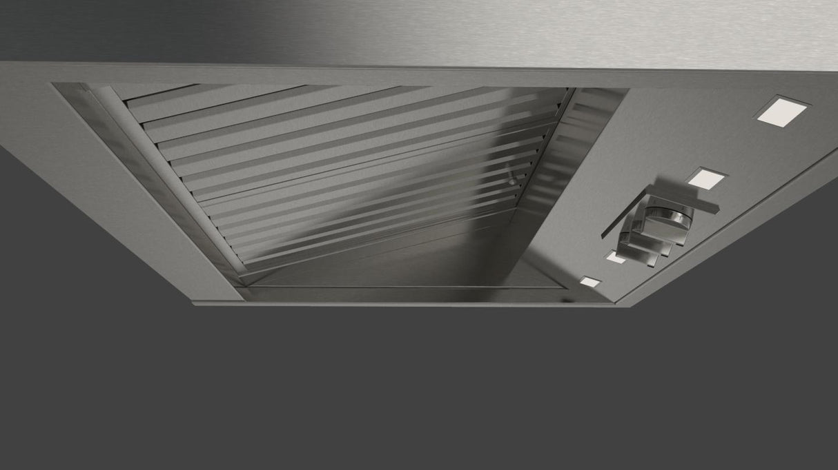 36" PRO WALL-MOUNT HOOD (2 FAN - KNOBS) - (F6PH36DS1)