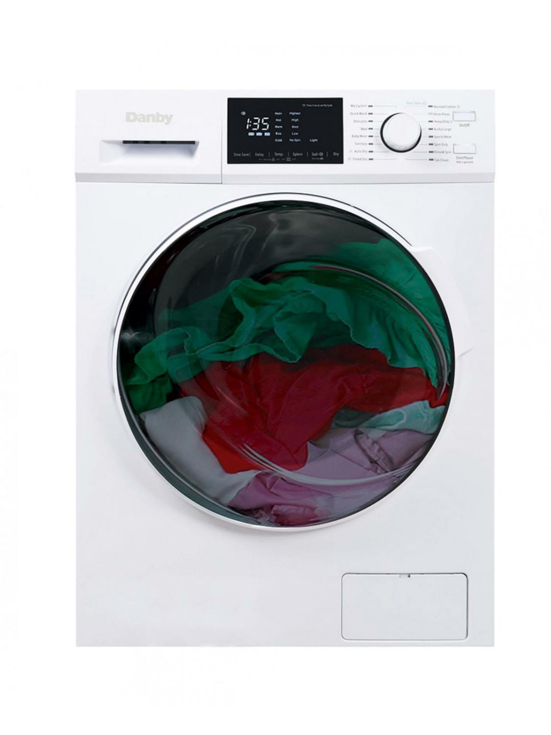 Danby 2.7 cu. ft. All-In-One Washer & Ventless Dryer in White - (DWM120WDB3)