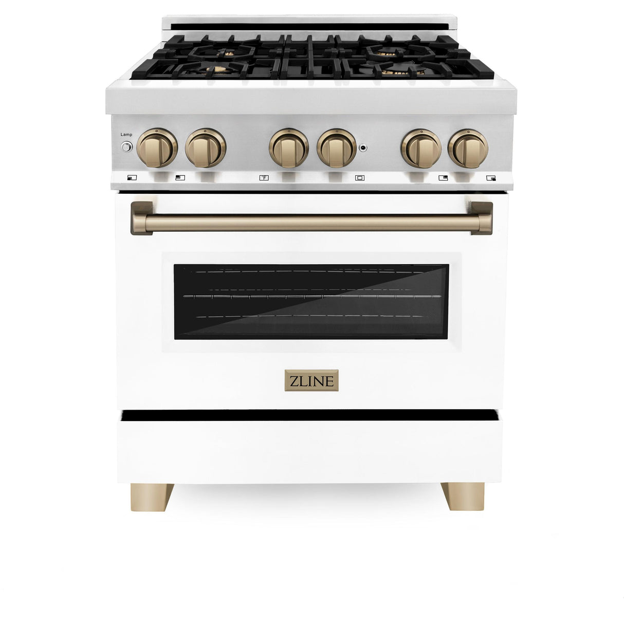 ZLINE RAZ-WM-30-CB Dual Fuel Range in Stainless Steel - image 1