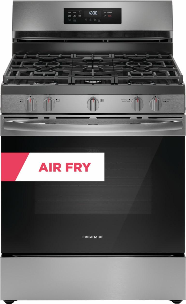 Frigidaire 30" Gas Range with Air Fry - (FCRG3083AS)
