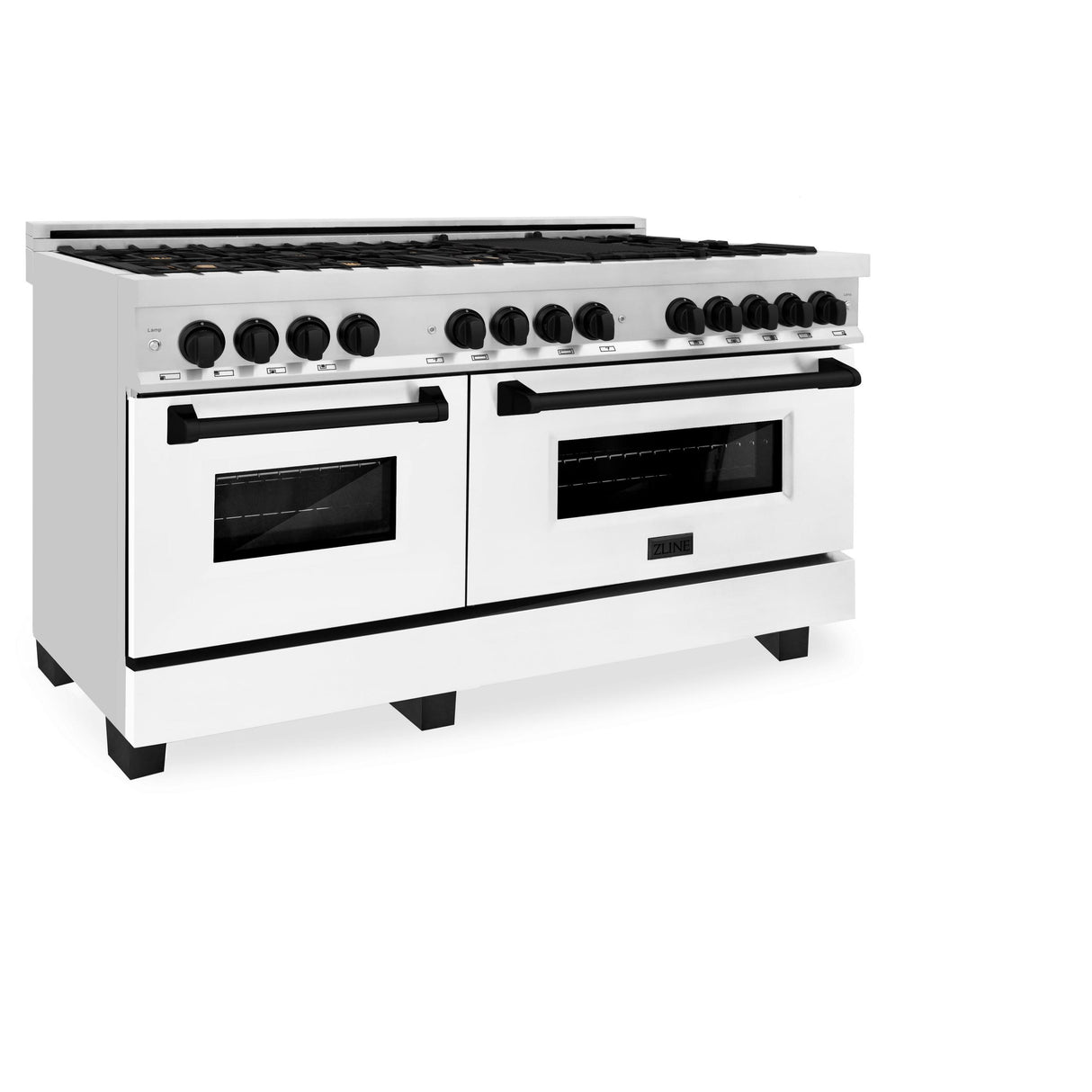 ZLINE RAZ-WM-60-MB Dual Fuel Range in Stainless Steel - image 9