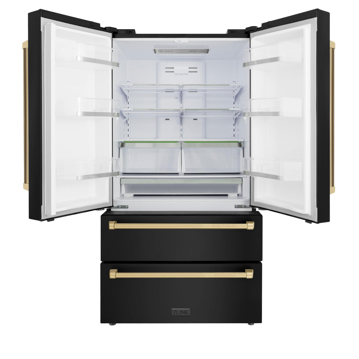 ZLINE RFMZ-36-BS-CB French Door Refrigerator in Stainless Steel - image 5