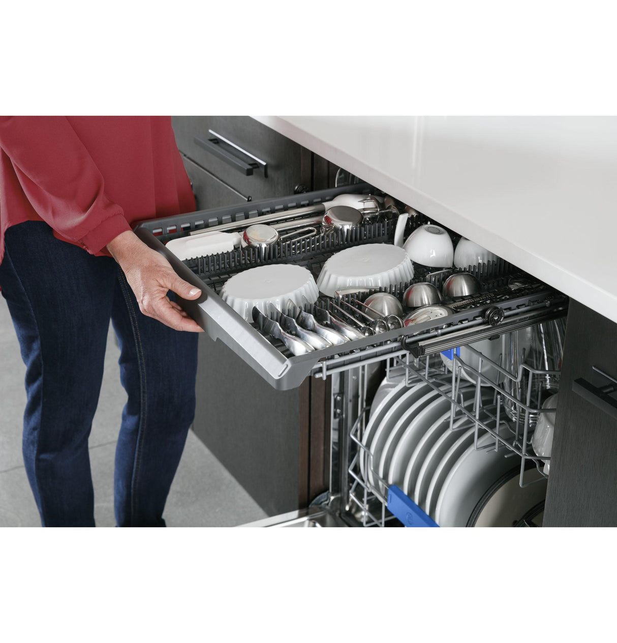 GE Profile(TM) ENERGY STAR(R) UltraFresh System Dishwasher with Stainless Steel Interior - (PDP755SYRFS)