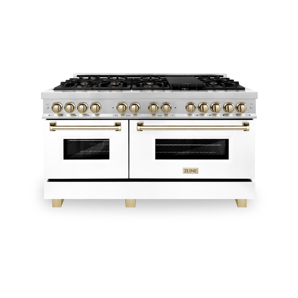 ZLINE RAZ-WM-60-G Dual Fuel Range in Stainless Steel - image 1