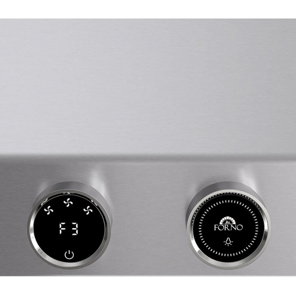 Forno Biagio FRHWM500936 Wall Mount Range Hood with 3-Speed, Knob Control, Dimmable LED Lighting, Baffle Filters and Power-Off Delay (5 min): 36 Inch Width, 600 CFM