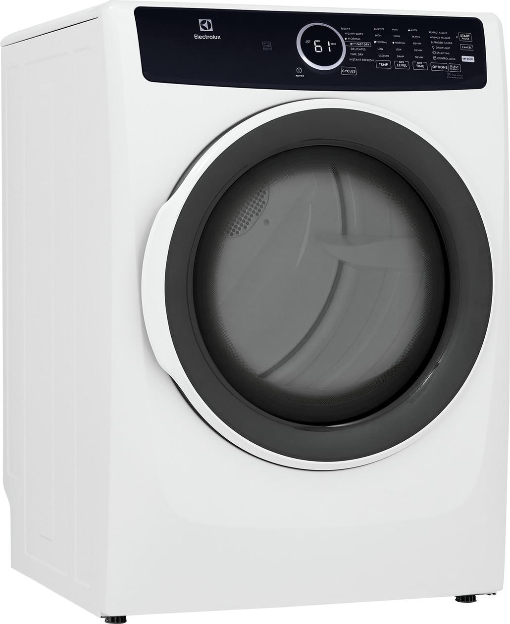 Electrolux Front Load Perfect Steam(TM) Gas Dryer with Instant Refresh - 8.0 Cu. Ft. - (ELFG7437AW)