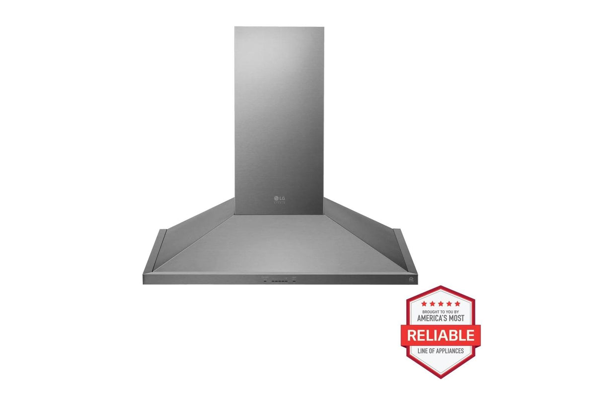LG STUDIO 36" Wall Mount Chimney Hood - (LSHD3680ST)