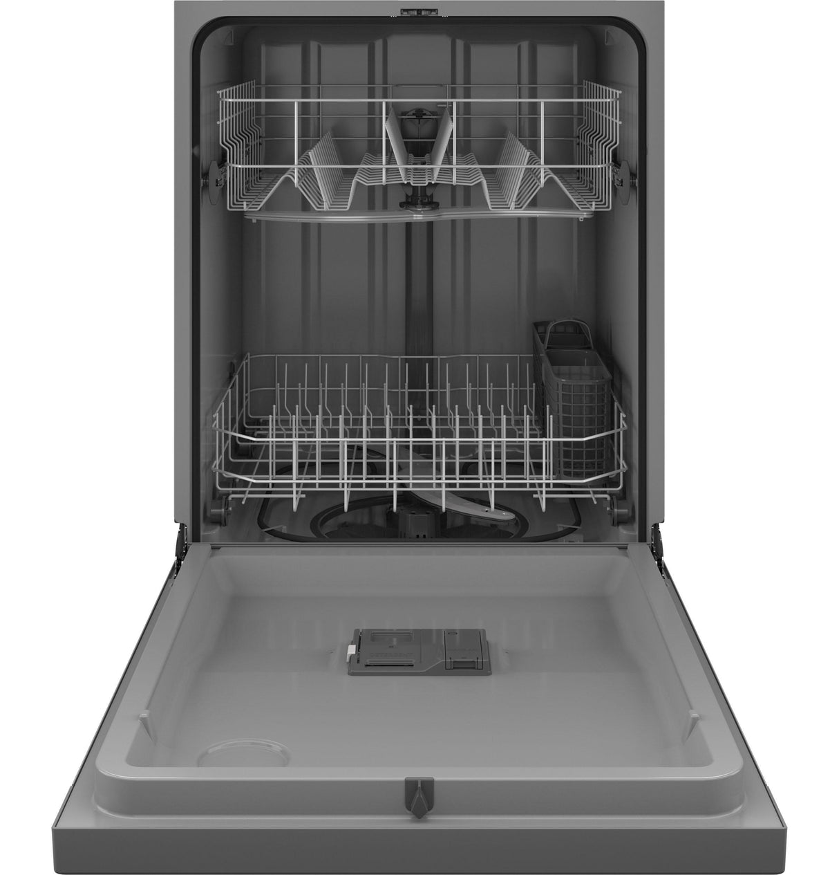 GE GDF510PSRSS - 24 in. Front Control Flush-Mount Dishwasher with 59 dBa Sound Level, Dry Boost & Pocket Handle - Stainless Steel