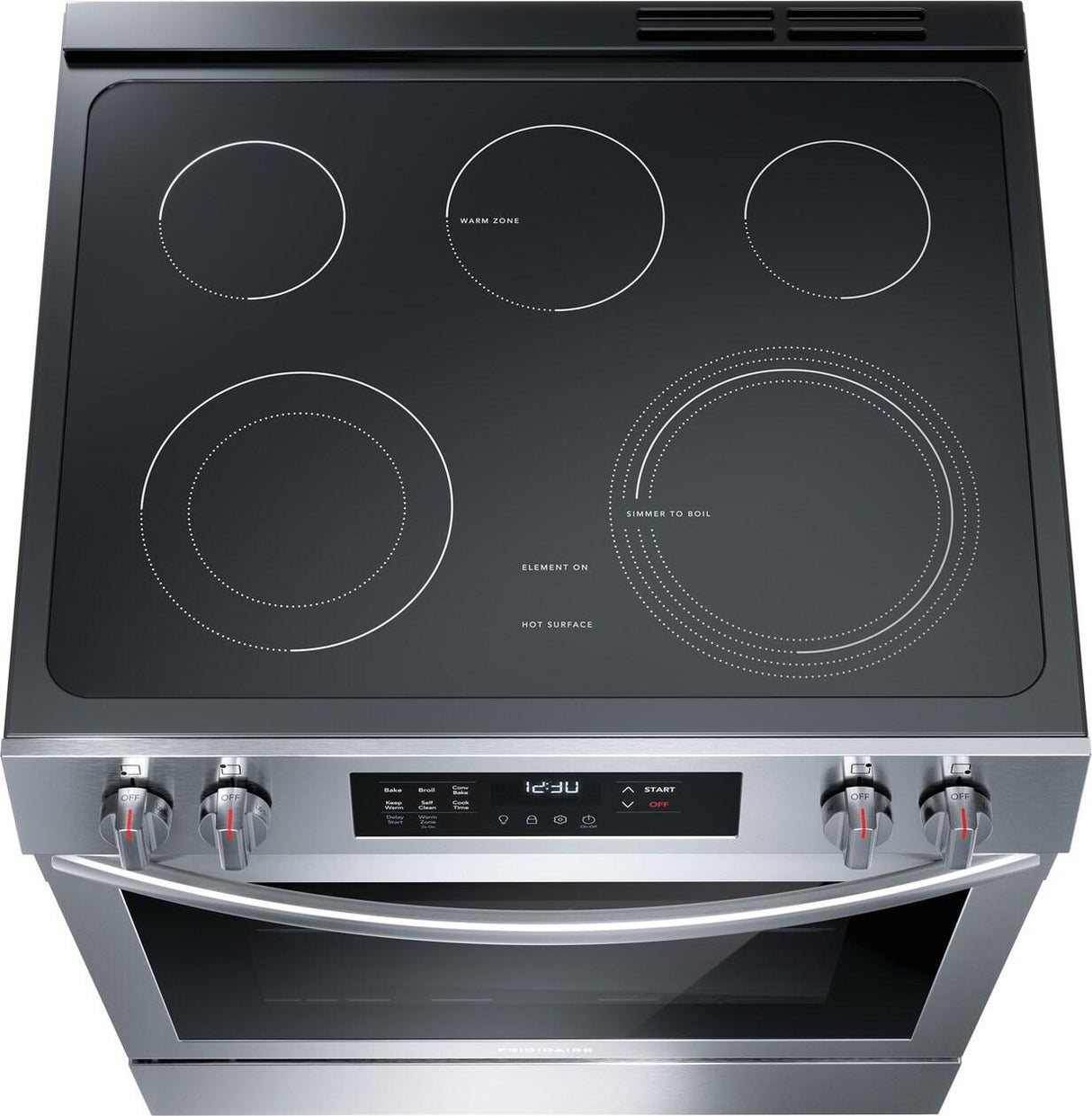 Frigidaire 30" Front Control Electric Range - (FCFE3083AS)