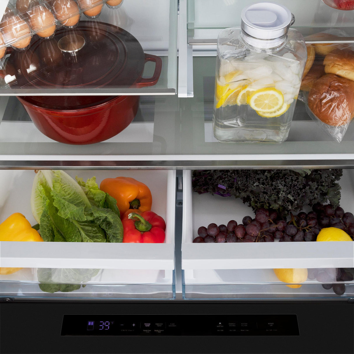 ZLINE RFMZ-W-36-BS-CB French Door Refrigerator in Stainless Steel - image 9