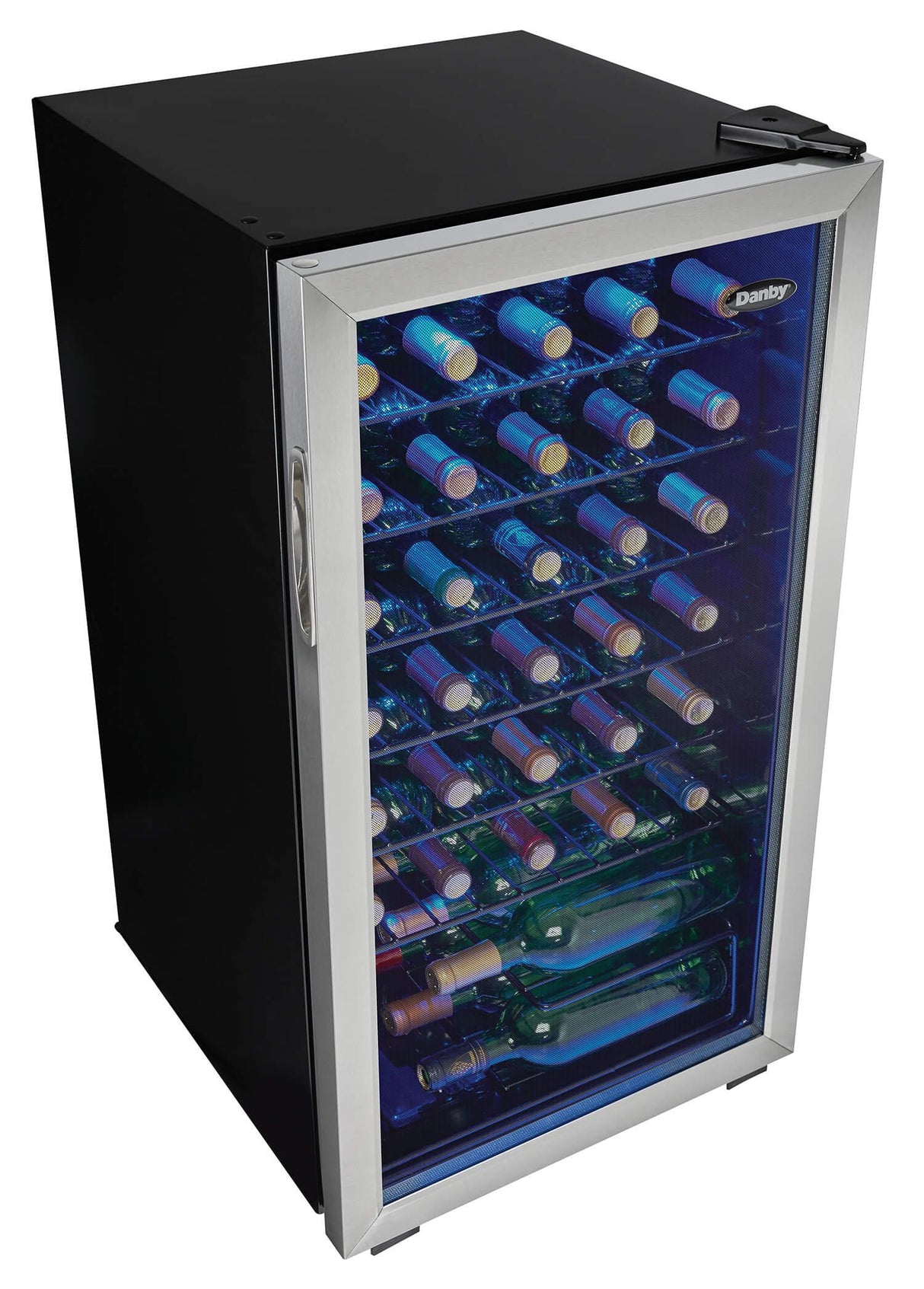 Danby 36 Bottle Free-Standing Wine Cooler in Stainless Steel - (DWC036A1BSSDB6)