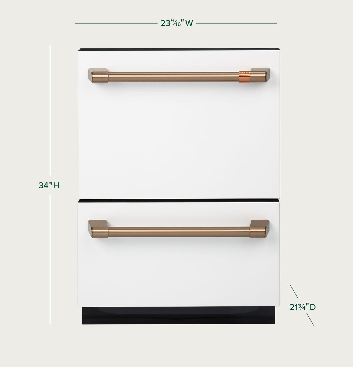 Caf(eback)(TM) Dishwasher Double Drawer - (CDD420P4TW2)