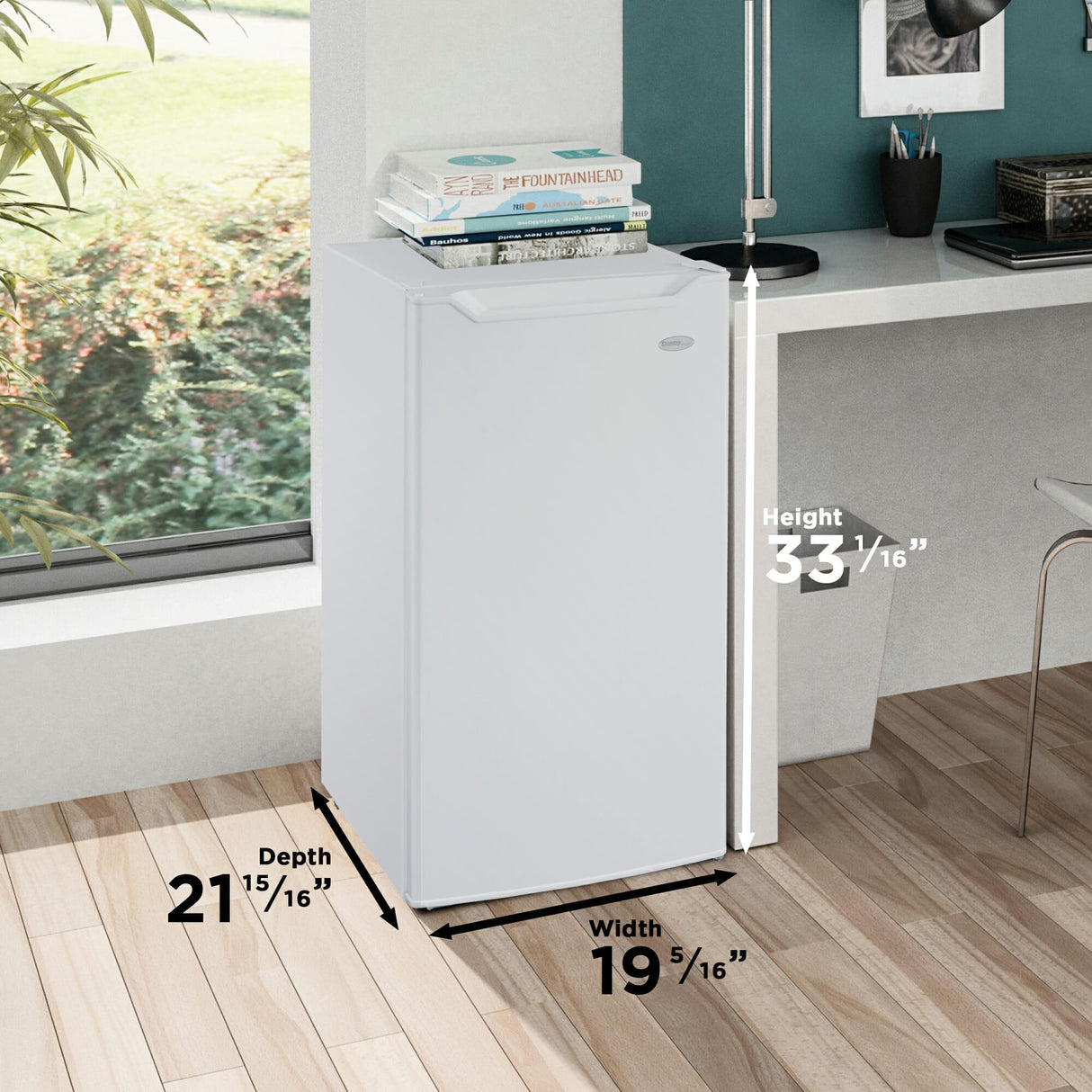 Danby 4.4 cu. ft. Compact Fridge in White - (DCR044B1WM)