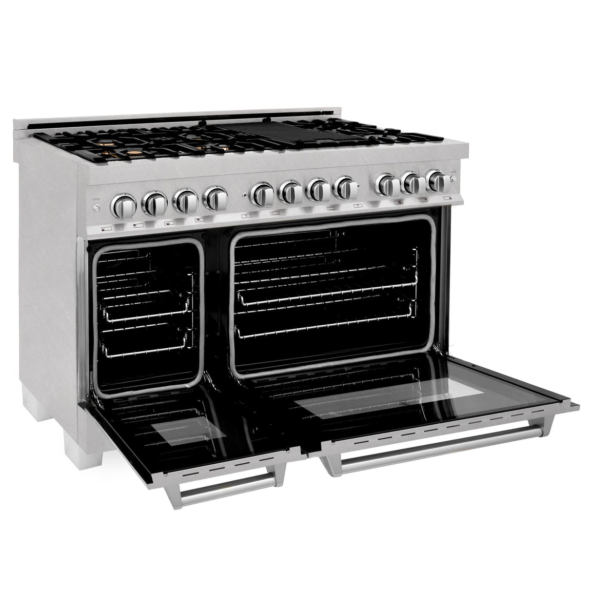 ZLINE RAS-SN-BR-48 Gas Range in DuraSnow Stainless Steel - image 7