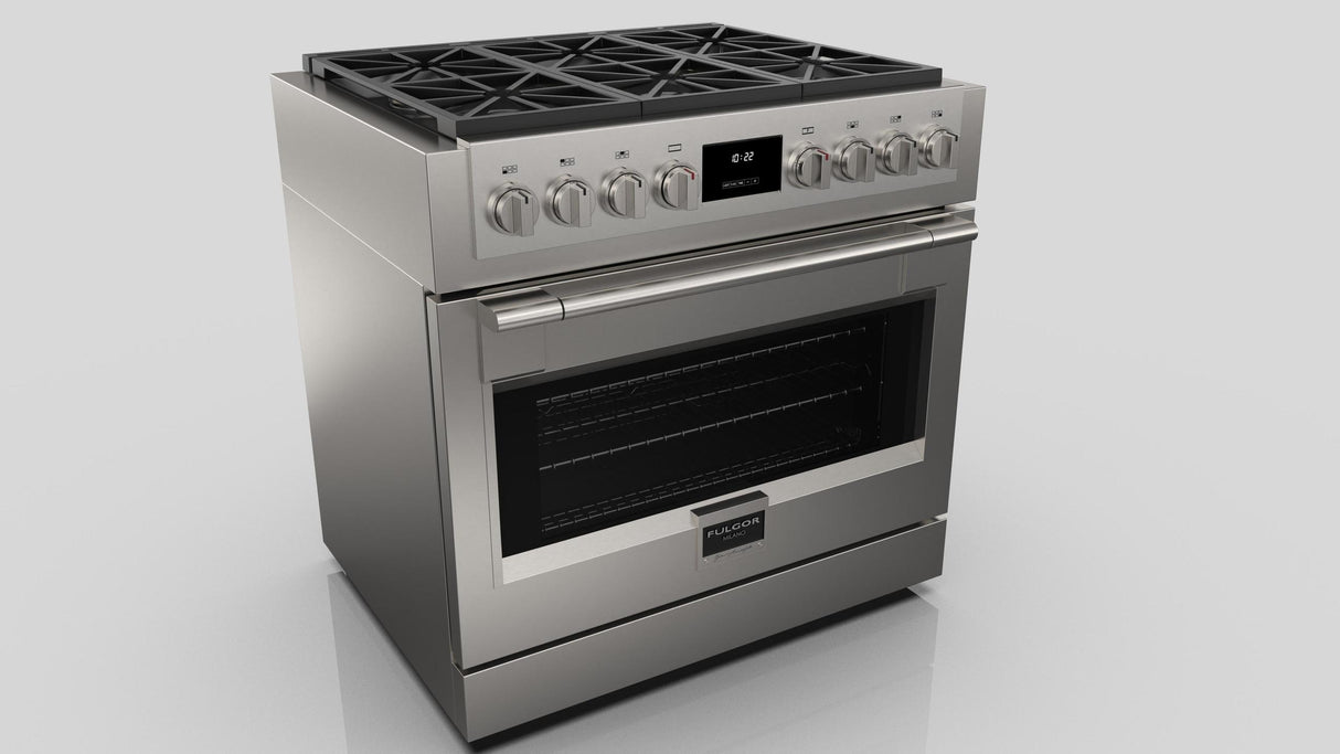 36" ALL GAS PRO RANGE - (F6PGR366S2)