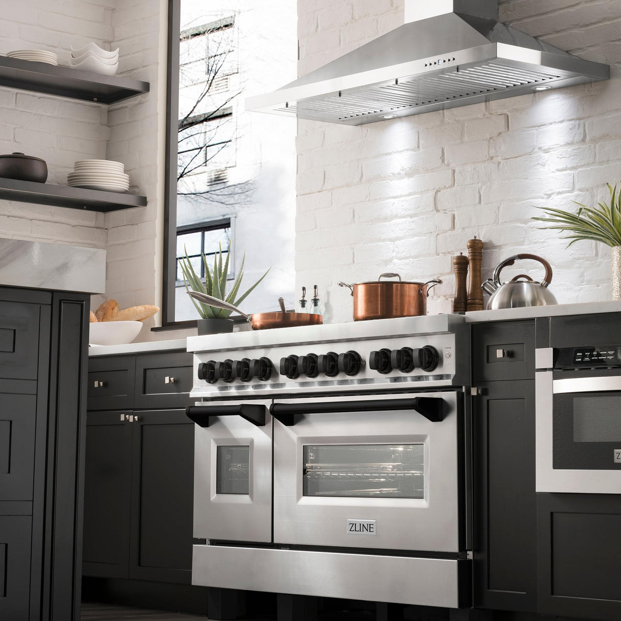 ZLINE RAZ-48-MB Dual Fuel Range in Stainless Steel - image 20