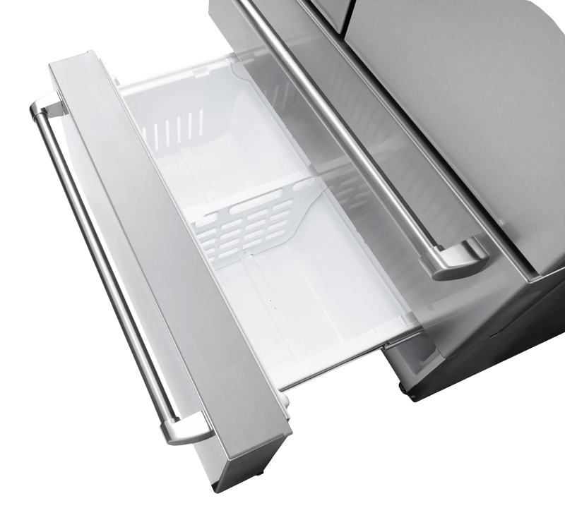 Thor Kitchen 36 Inch Professional French Door Refrigerator With Freezer Drawers - Model Trf3602 - (TRF3602) - THOR KITCHEN