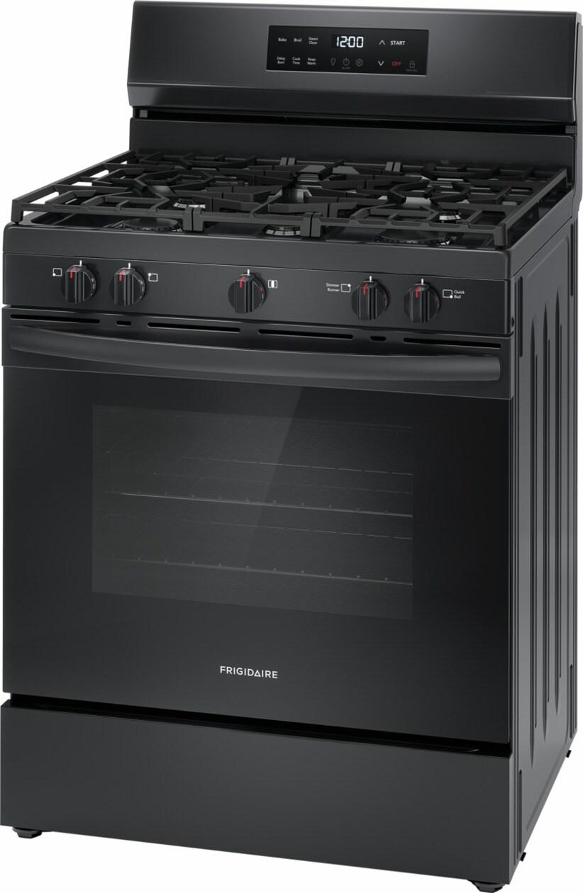 Frigidaire 30" Gas Range with Quick Boil - (FCRG3062AB)