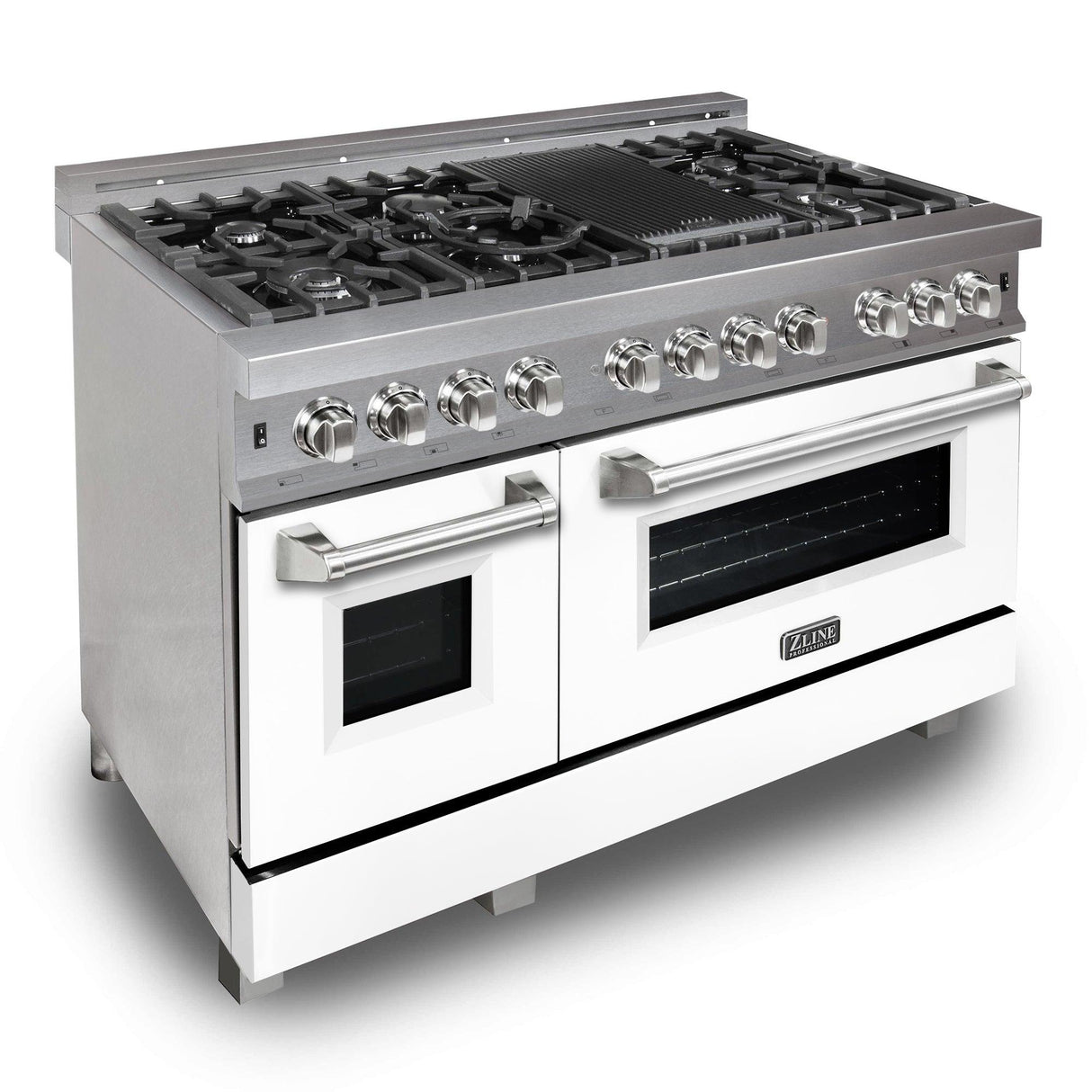ZLINE RAS-WM-48 Gas Range in DuraSnow Stainless Steel - image 5