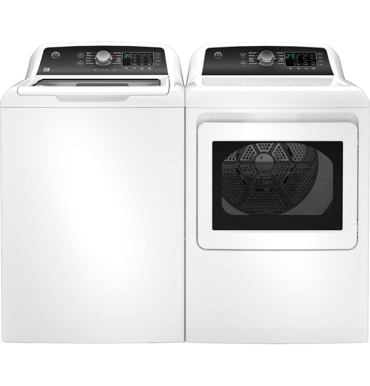 GE(R) 7.4 cu. ft. Capacity Gas Dryer with Up To 120 ft. Venting and Sensor Dry - (GTD58GBSVWS)