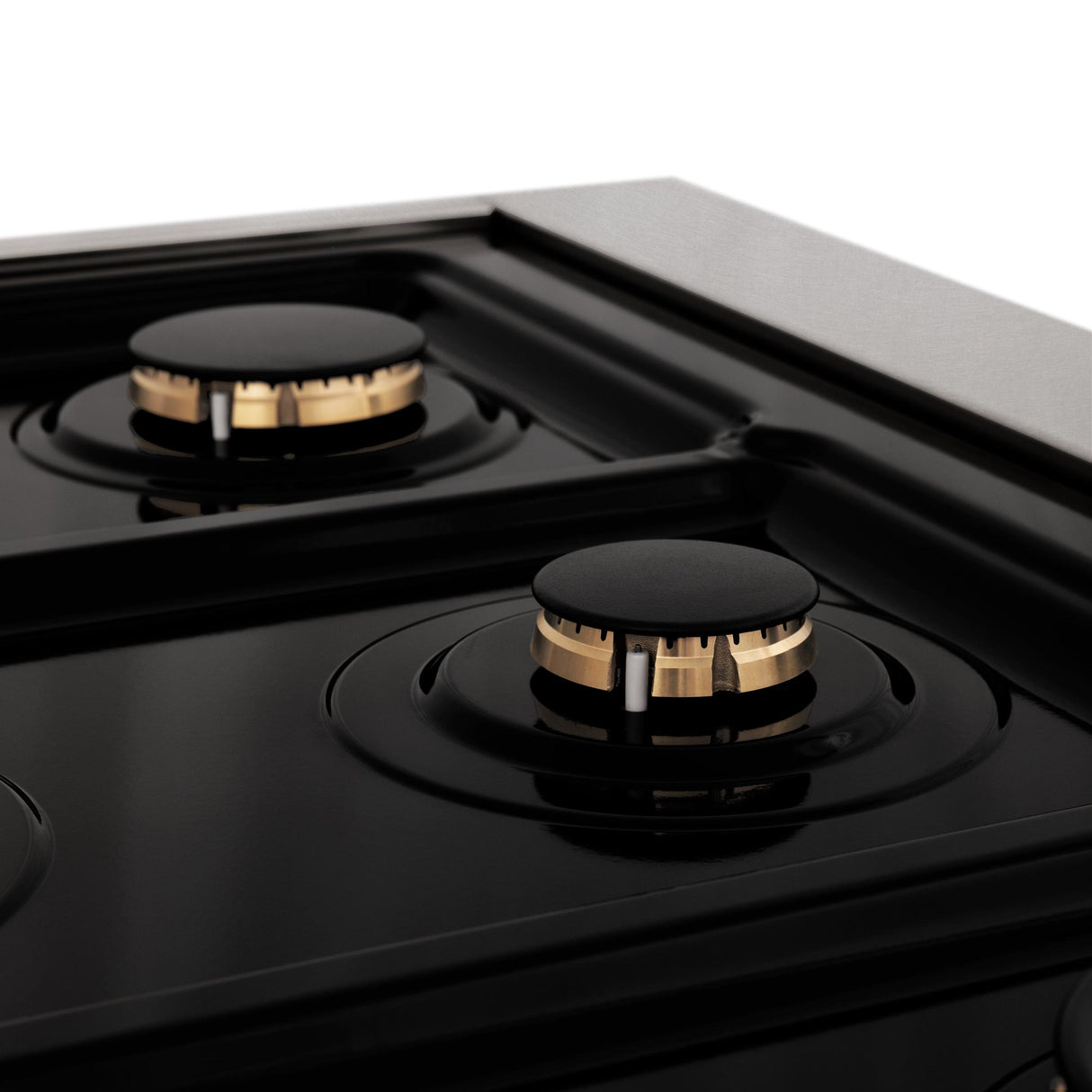 ZLINE RASZ-WM-60-MB Dual Fuel Range in DuraSnow Stainless Steel - image 12