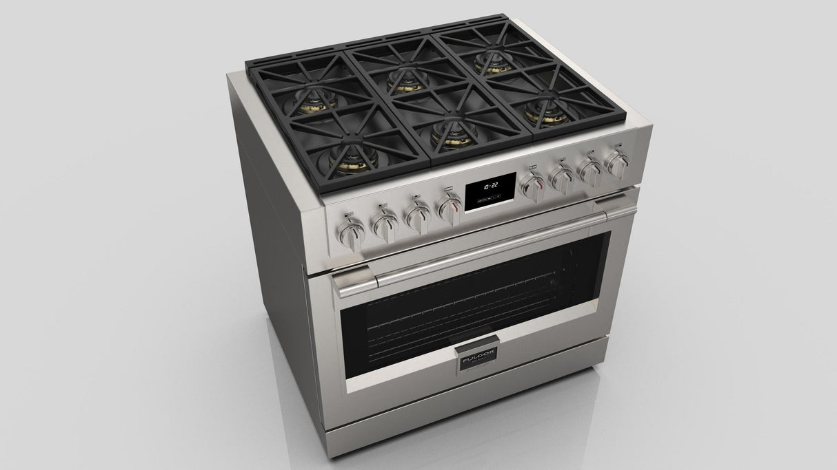 36" ALL GAS PRO RANGE - (F6PGR366S2)