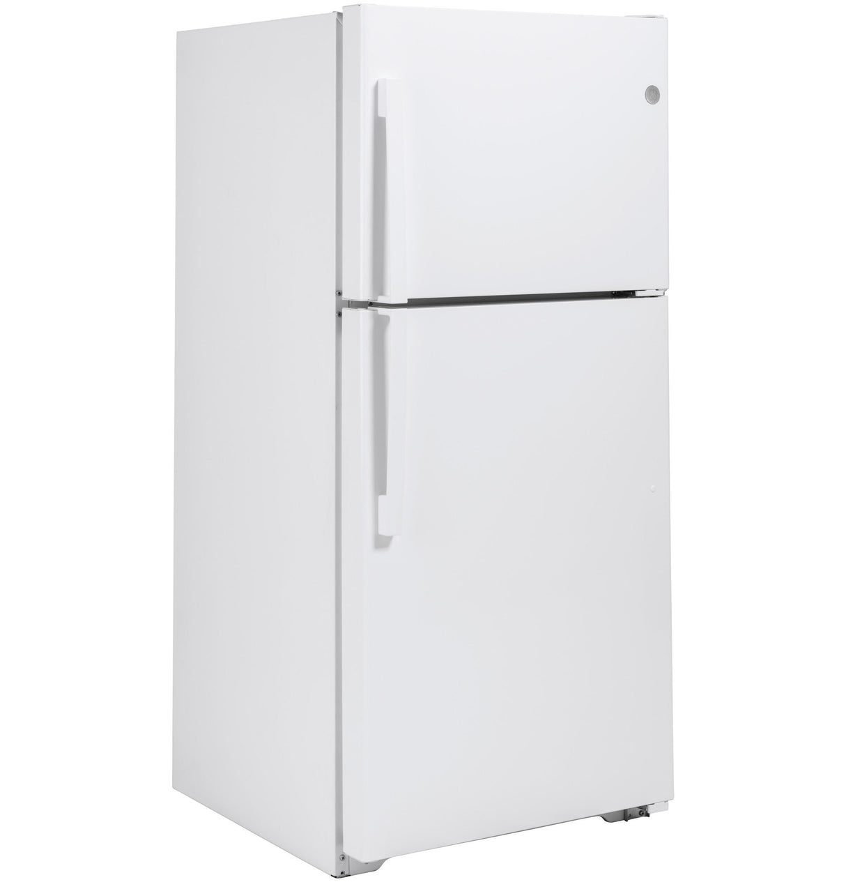 GE GTS22KGNRWW - 33 in. 21.9 cu. ft. Garage Ready Top Freezer Refrigerator - White